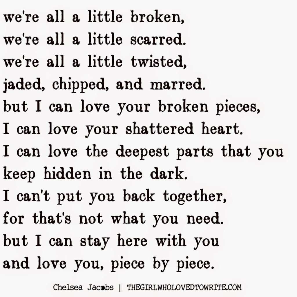piece by piece poem