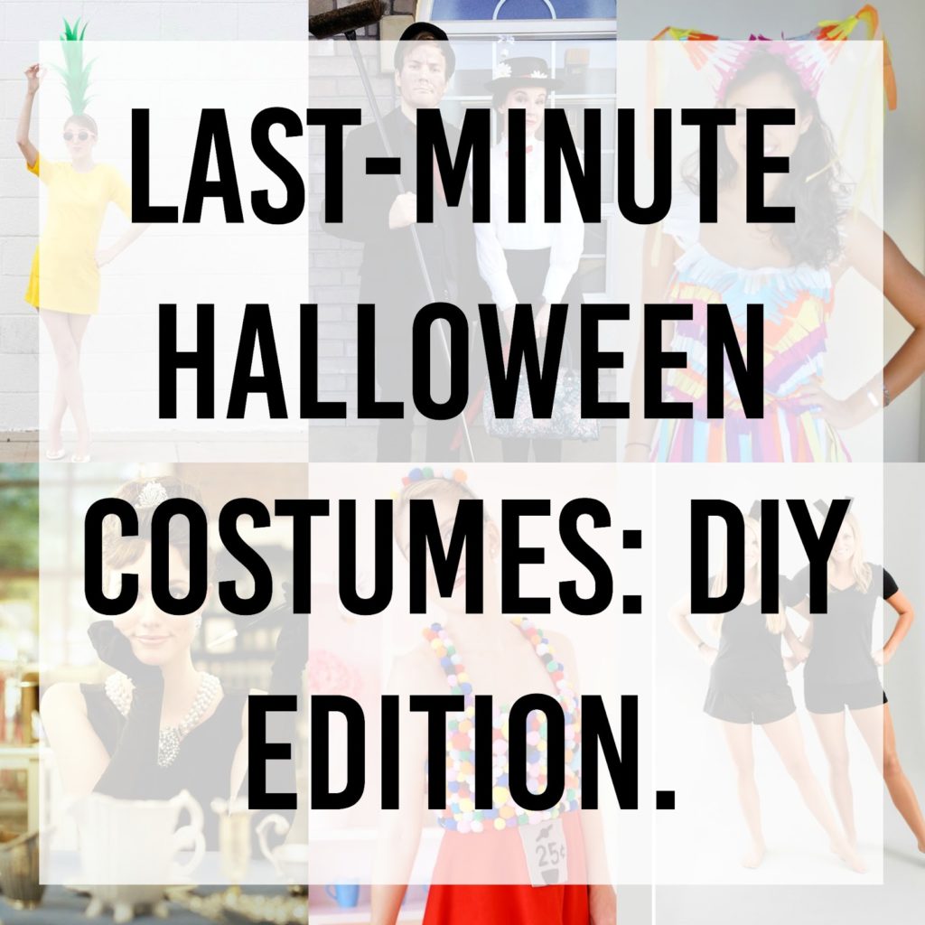 last minute halloween costumes